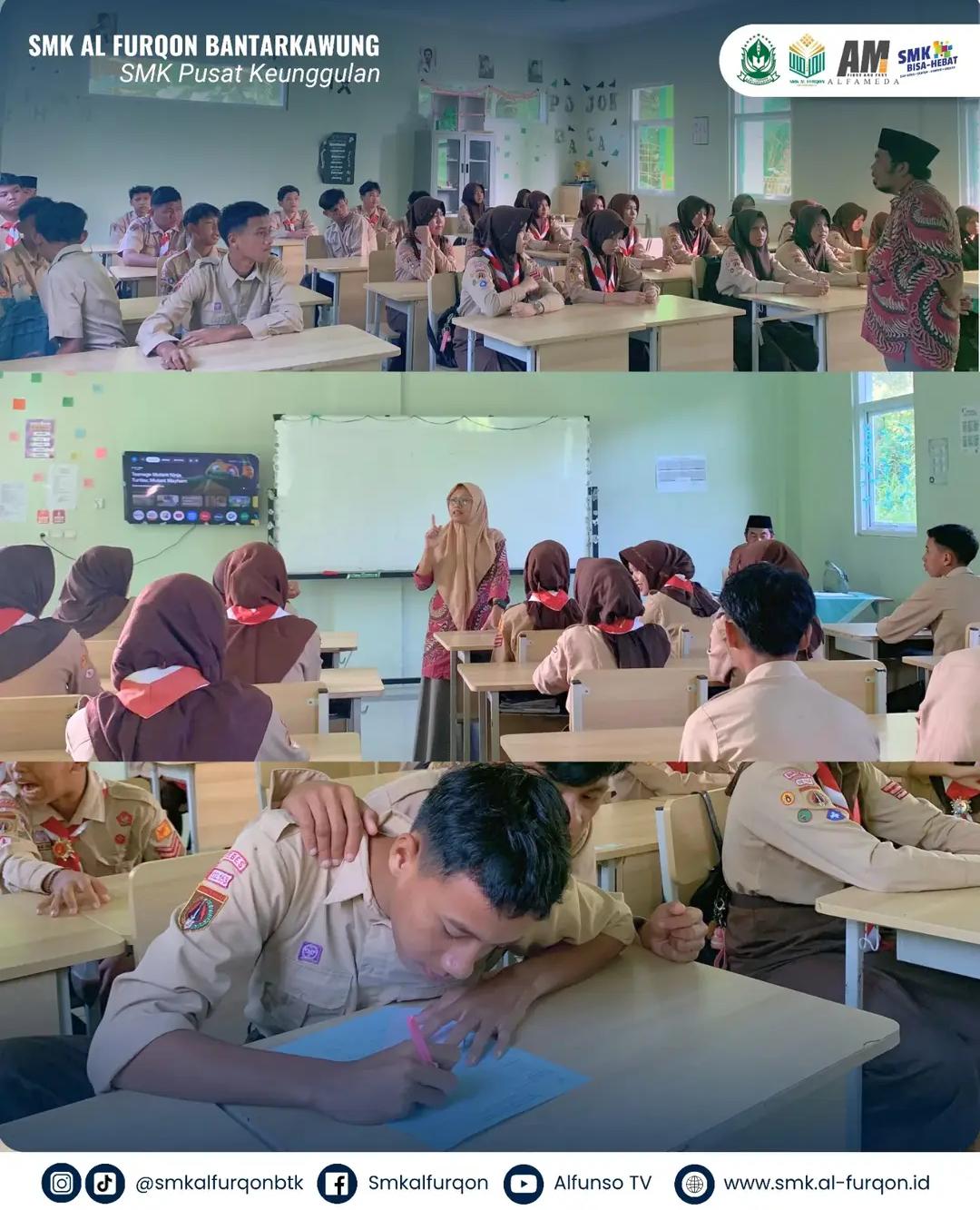 Ruang Kelas – SMK AL FURQON BANTARKAWUNG