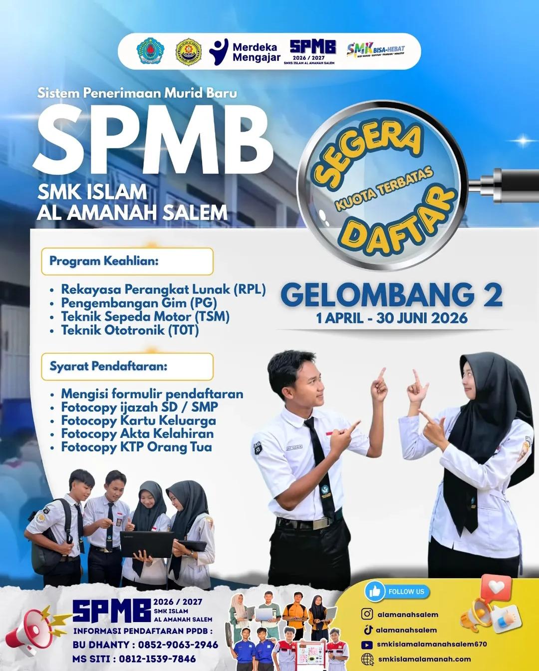 Fasilitas Lainnya – SMK ISLAM AL AMANAH SALEM